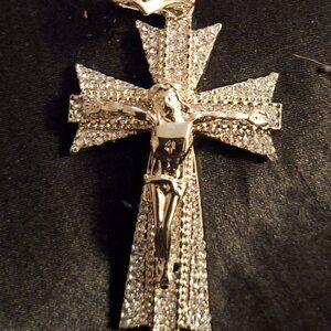 Large gold pendant sold